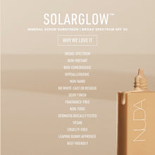 Load image into Gallery viewer, SOLARGLOW - MINERAL SERUM SUNSCREEN SPF 30