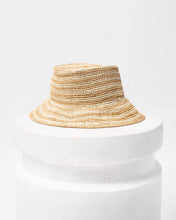 Load image into Gallery viewer, Isadora Hat - Natural Stripe
